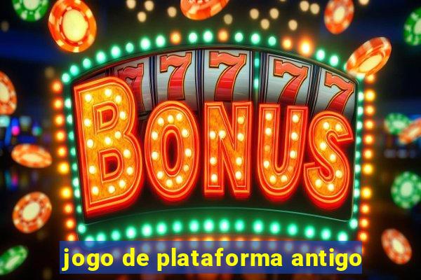 jogo de plataforma antigo