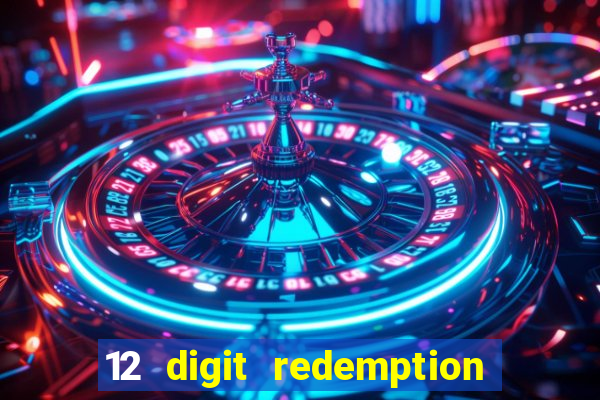 12 digit redemption code for golden hearts casino