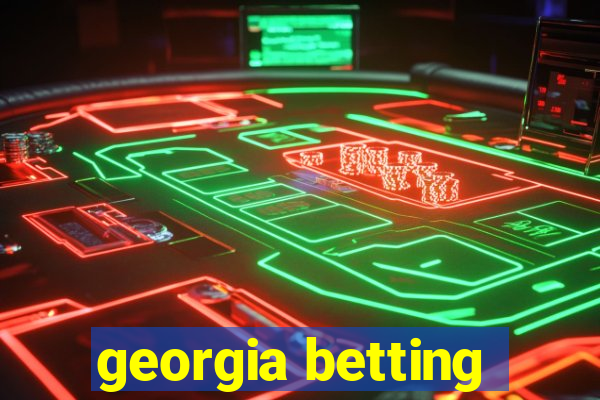 georgia betting