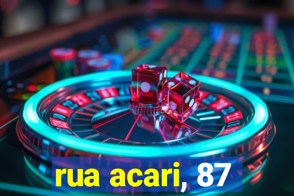 rua acari, 87