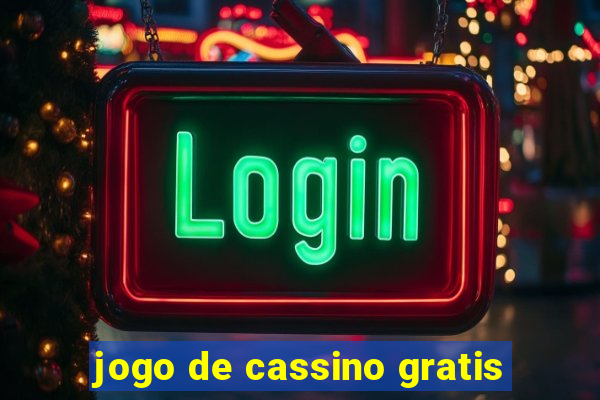 jogo de cassino gratis