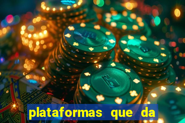 plataformas que da bonus de cadastro