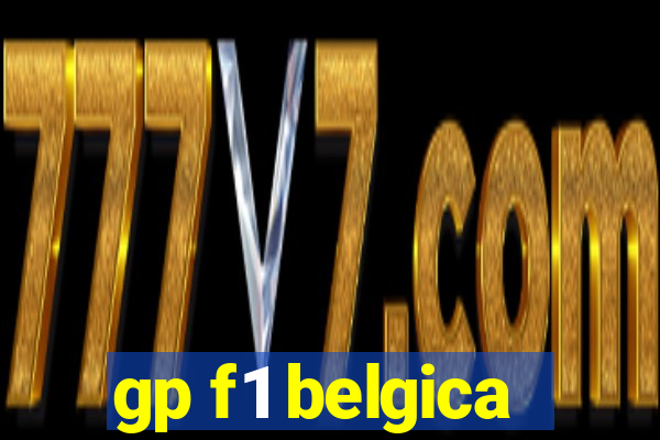 gp f1 belgica