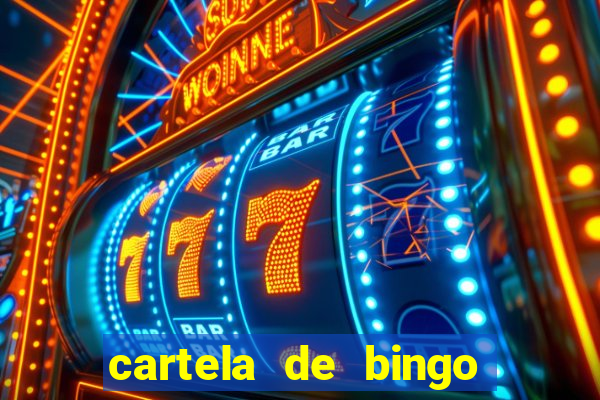 cartela de bingo ate 50