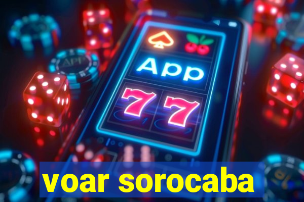 voar sorocaba