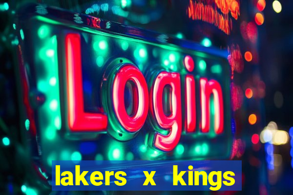 lakers x kings onde assistir