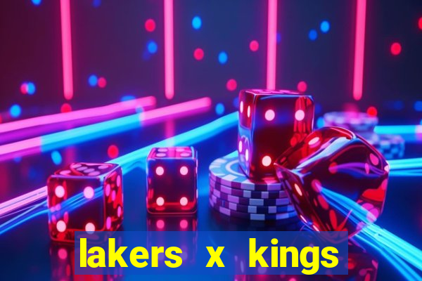 lakers x kings onde assistir