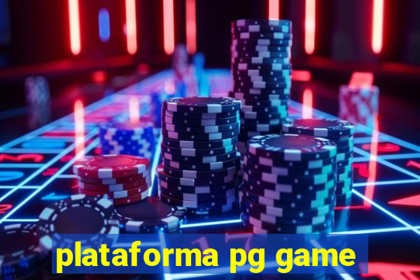 plataforma pg game