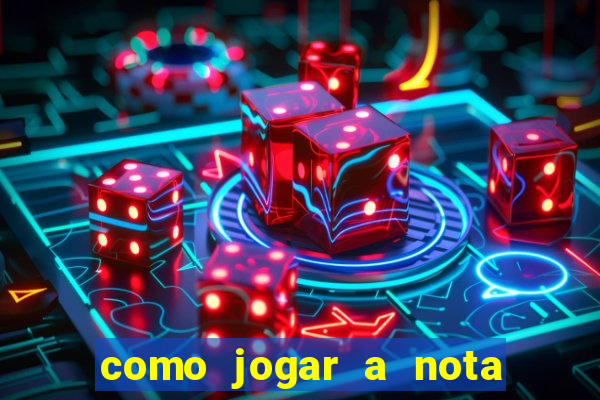 como jogar a nota do enem para o sisu