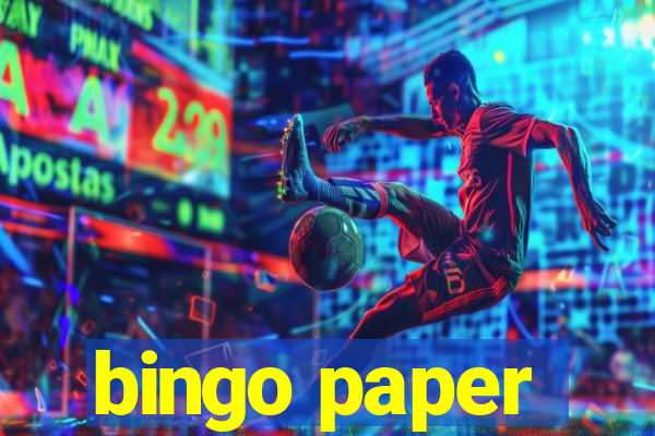 bingo paper