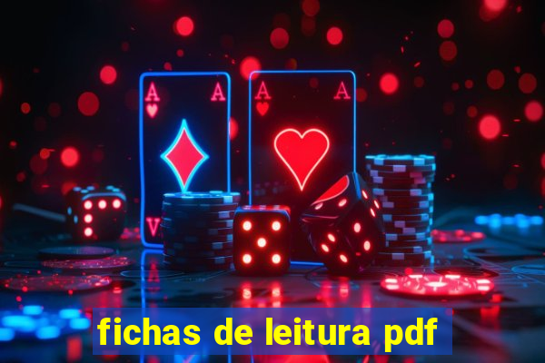 fichas de leitura pdf