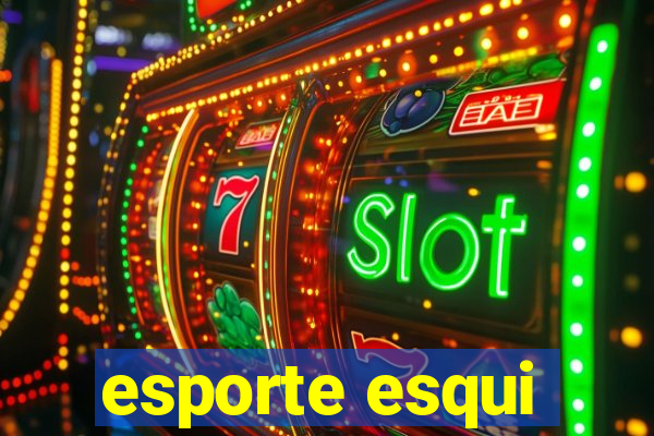 esporte esqui