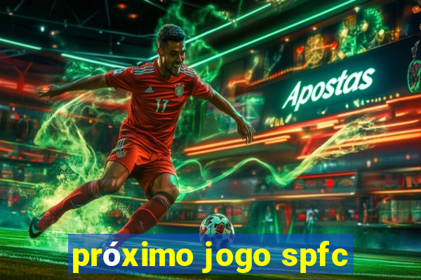 próximo jogo spfc