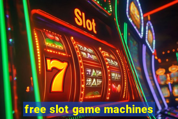 free slot game machines