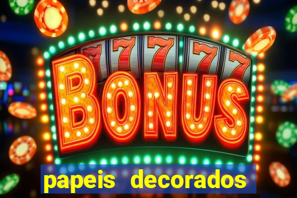 papeis decorados para imprimir