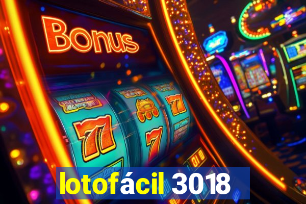 lotofácil 3018