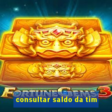 consultar saldo da tim