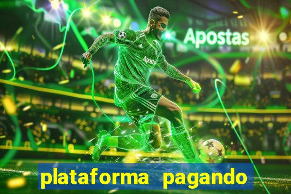 plataforma pagando no cadastro slot