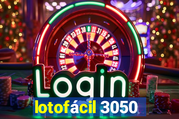 lotofácil 3050