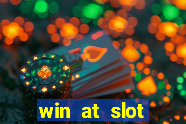 win at slot machines in casinos