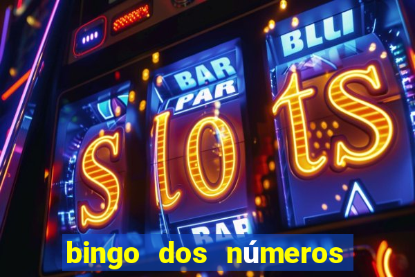 bingo dos números de 0 a 10