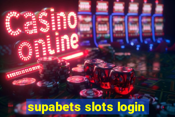 supabets slots login