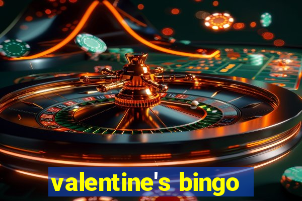 valentine's bingo