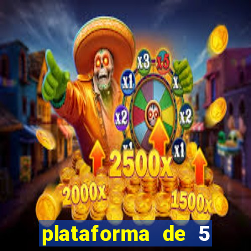 plataforma de 5 reais de b么nus