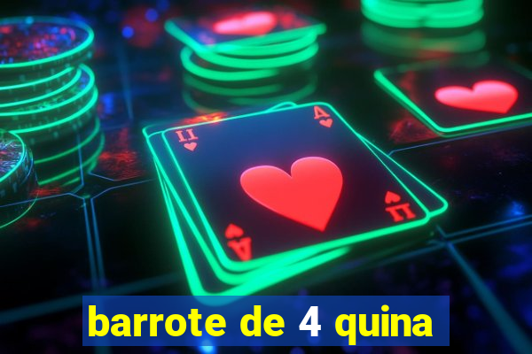 barrote de 4 quina