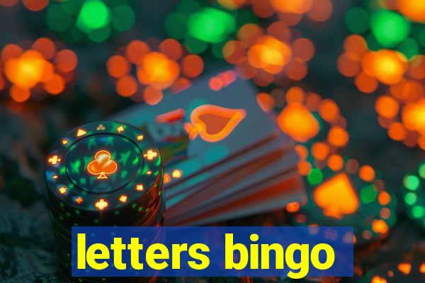 letters bingo