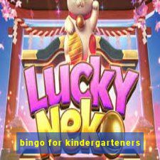 bingo for kindergarteners