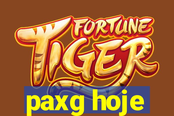 paxg hoje