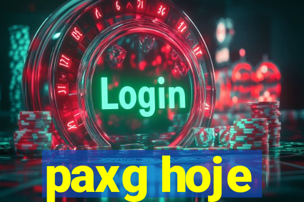 paxg hoje