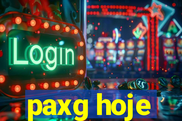 paxg hoje