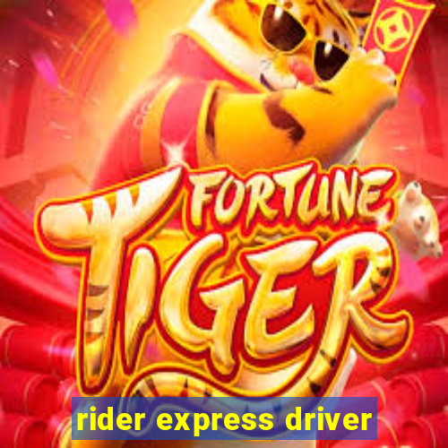 rider express driver