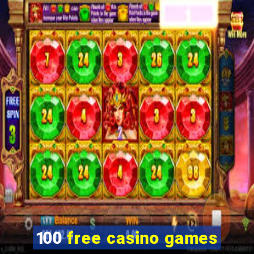 100 free casino games