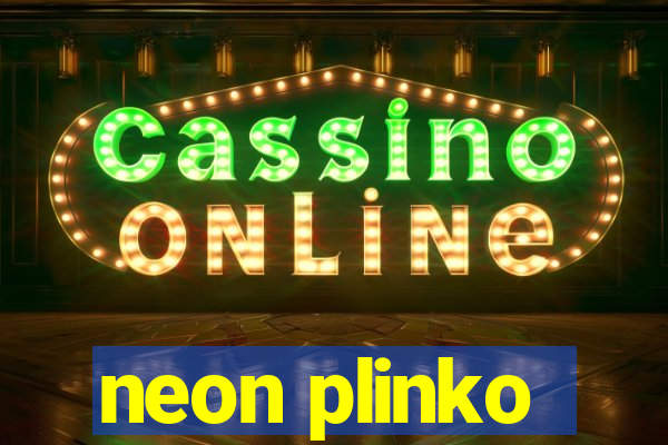 neon plinko