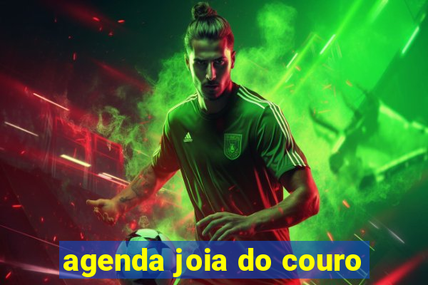 agenda joia do couro