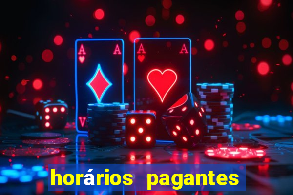 horários pagantes do fortune dragon