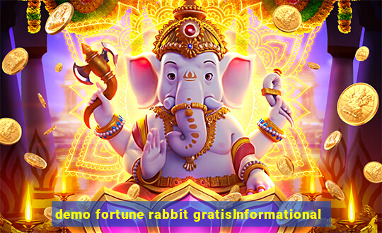 demo fortune rabbit gratisInformational