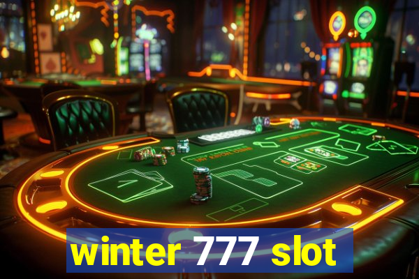 winter 777 slot