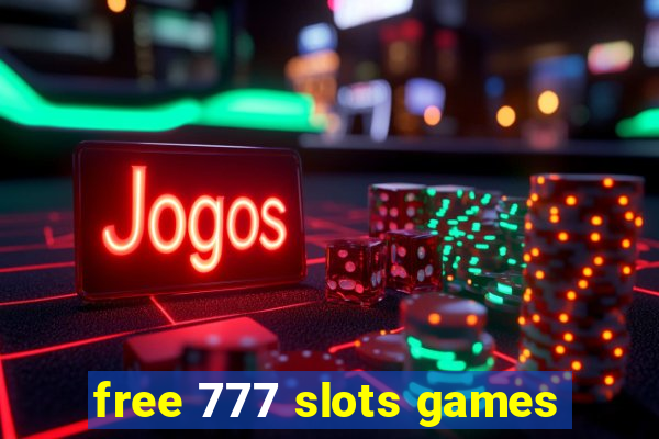 free 777 slots games