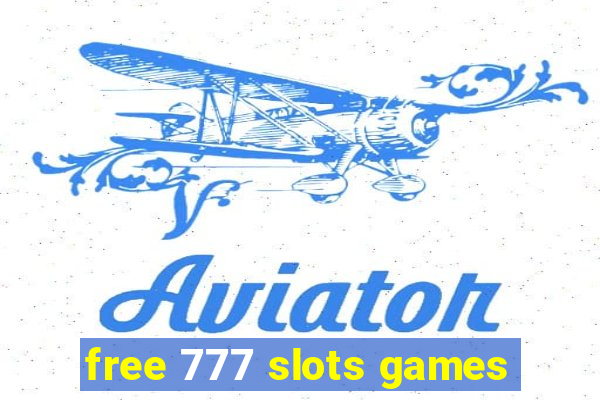 free 777 slots games