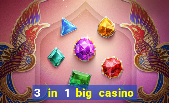 3 in 1 big casino game set