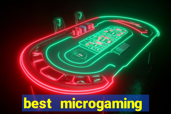 best microgaming slot machine