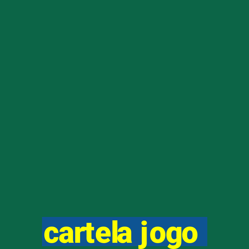 cartela jogo