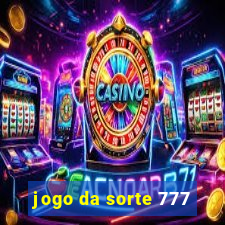 jogo da sorte 777