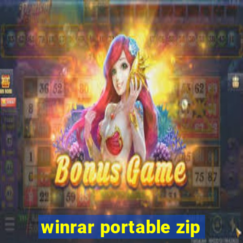 winrar portable zip