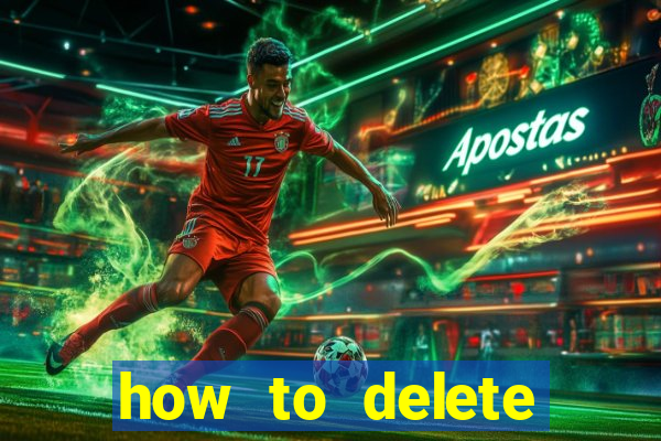 how to delete account in bingo plus