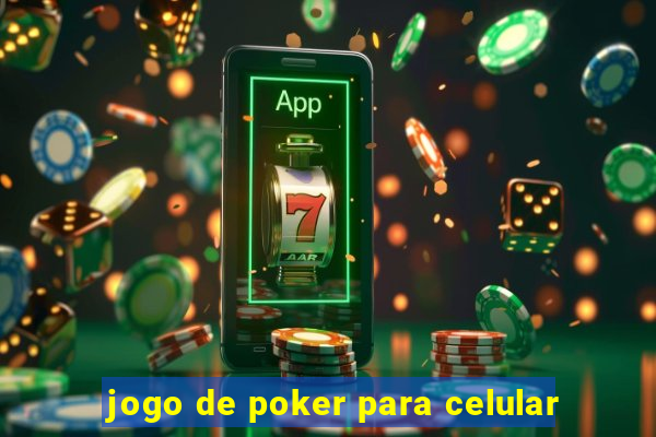 jogo de poker para celular